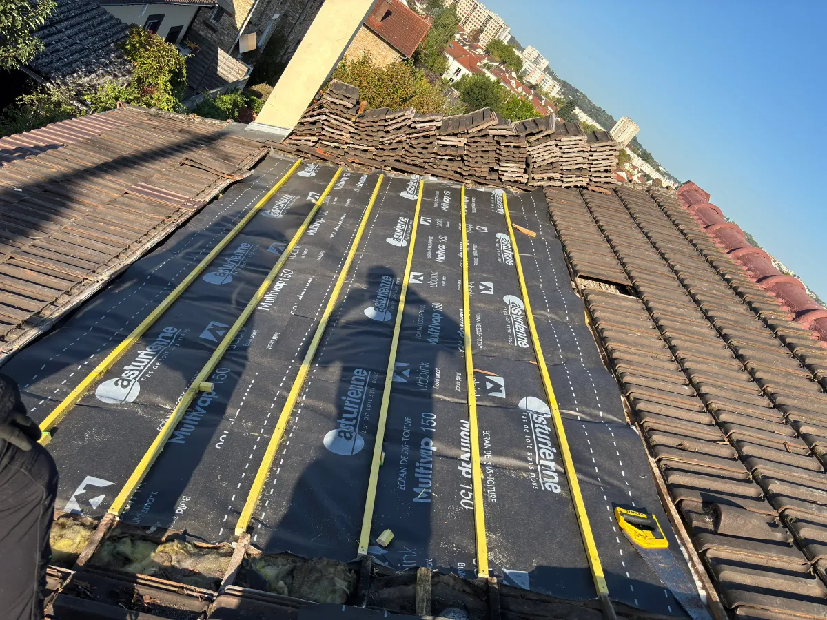 Chantier couverture Yvelines MS Couverture devis